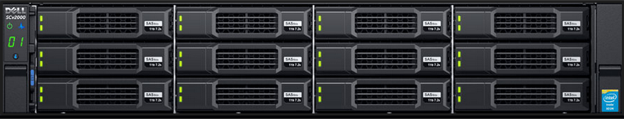 戴尔Dell Storage SCv2000系列/SCV2000光纤通道SAN存储器